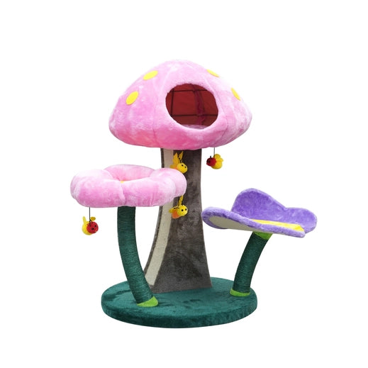 Catry Wonderland Mushroom Cat Tree- Model CT200436