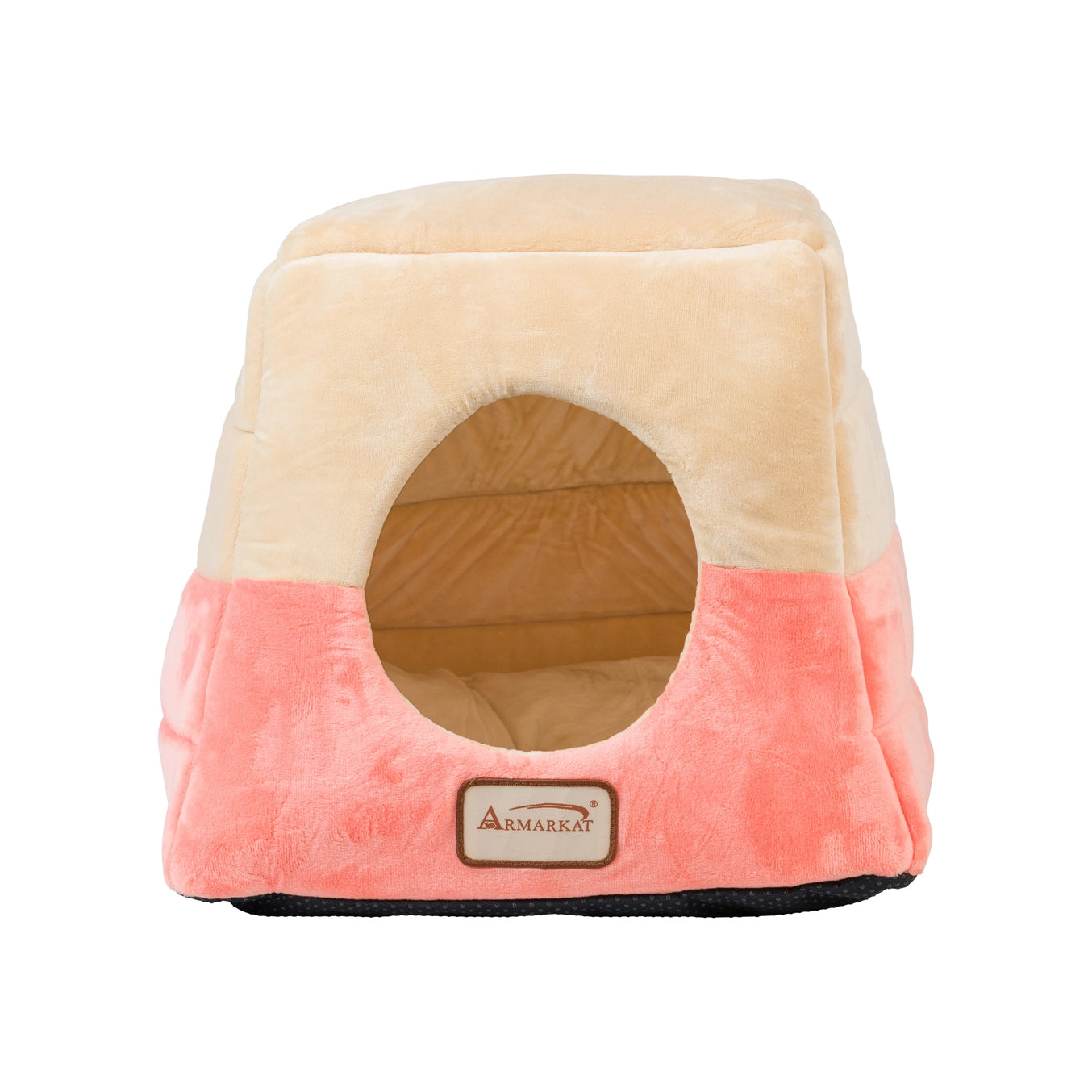2-in-1 Cat Bed Cave Shape and Cuddle Pet Bed- Model C07