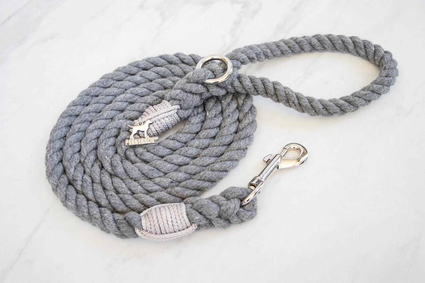 Cotton Rope Dog Leash- Various Colours- Model #7832