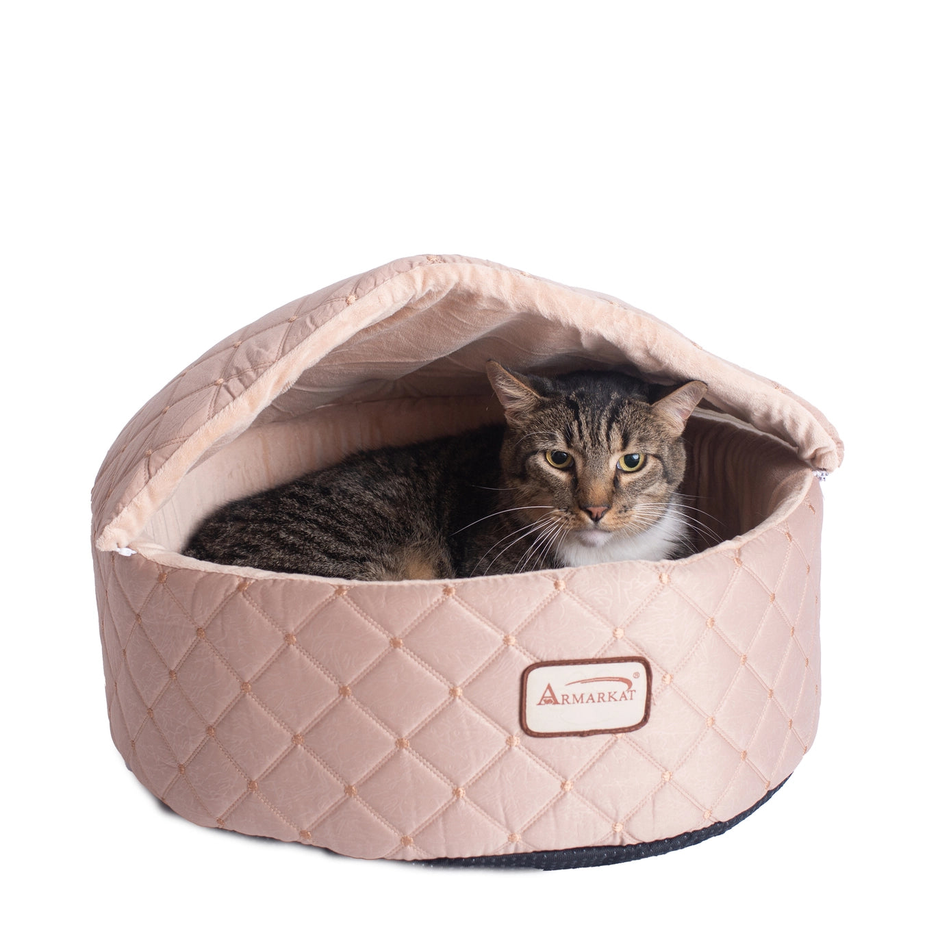 Cuddle Cave Waterproof Cat Bed with Detachable Zipper Top- Model C33HFS