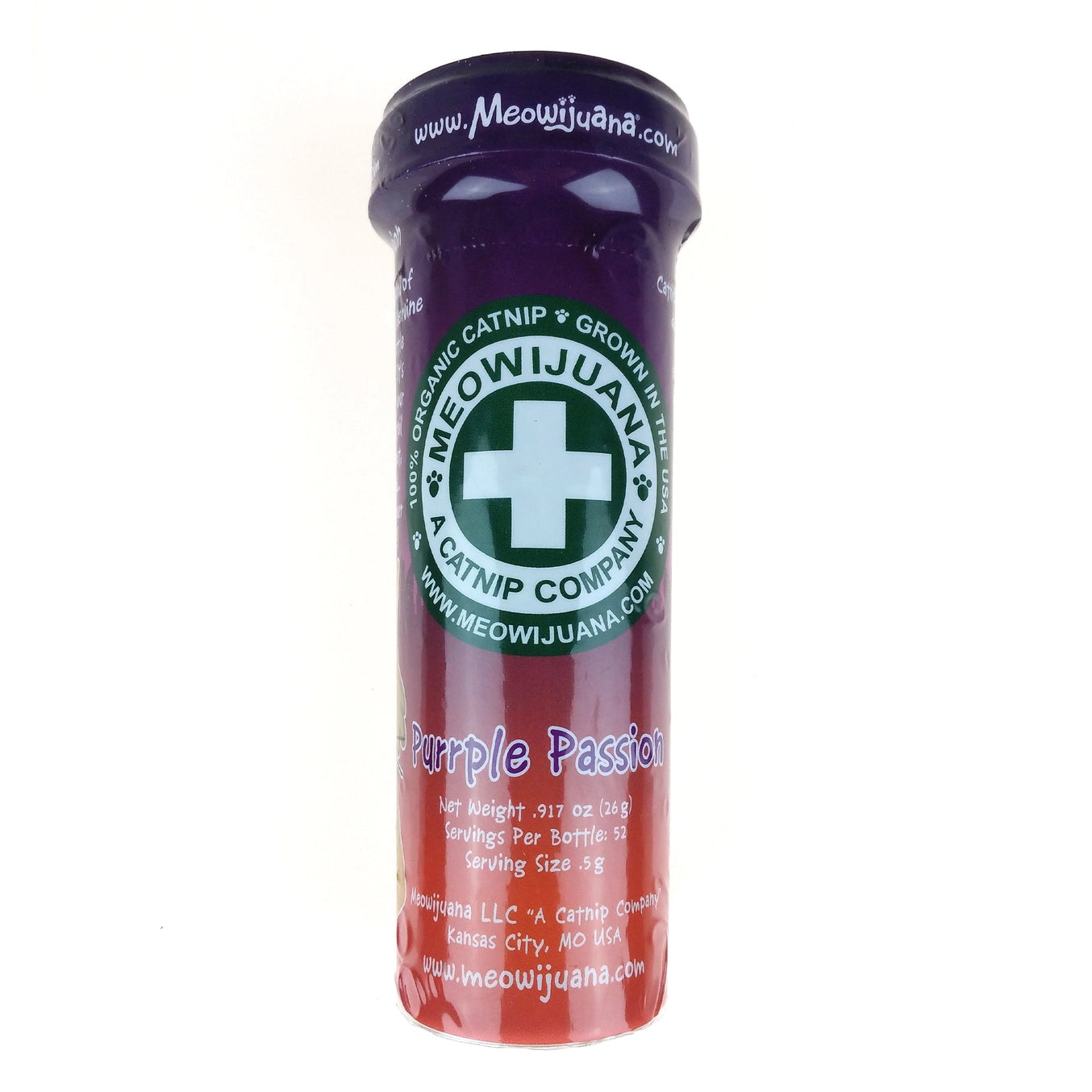 Purrple Passion - Silvervine and Catnip Blend- Model #859442005100