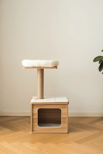 Catry Cedar Cat Tree Condo- Model CT19355