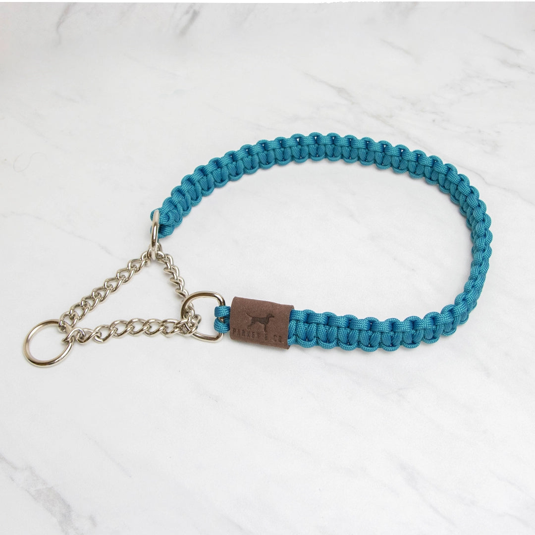 Paracord Martingale Collar- 5 Sizes- Multiple Colours- Model #7121