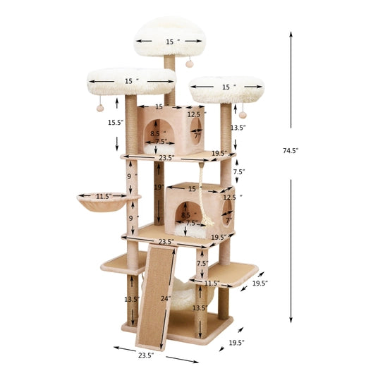 Catry Castle 8 Level Cat Tower- Model CT210397