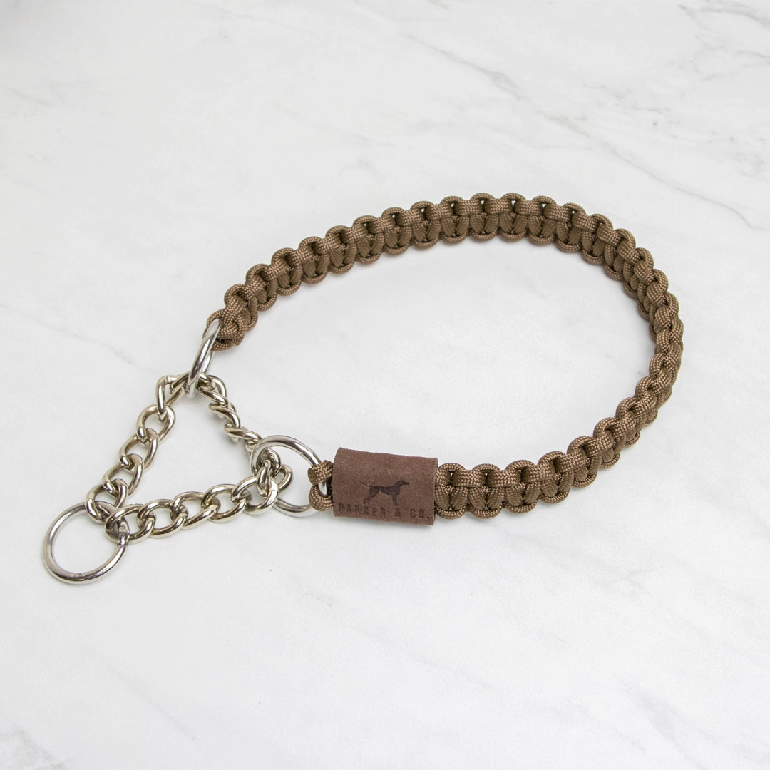Paracord Martingale Collar- 5 Sizes- Multiple Colours- Model #7121