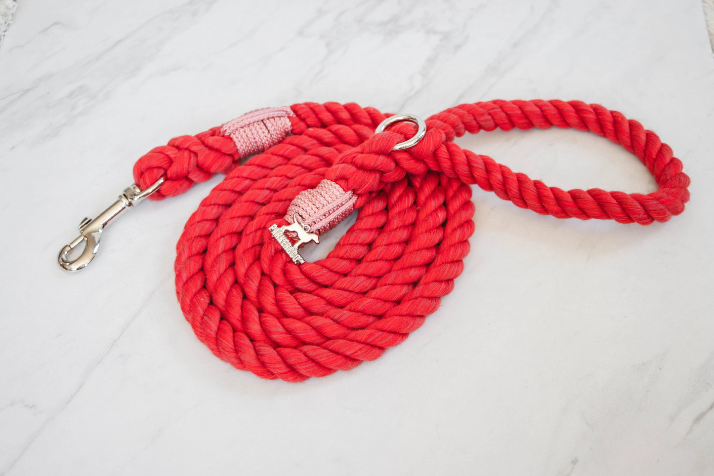Cotton Rope Dog Leash- Various Colours- Model #7832
