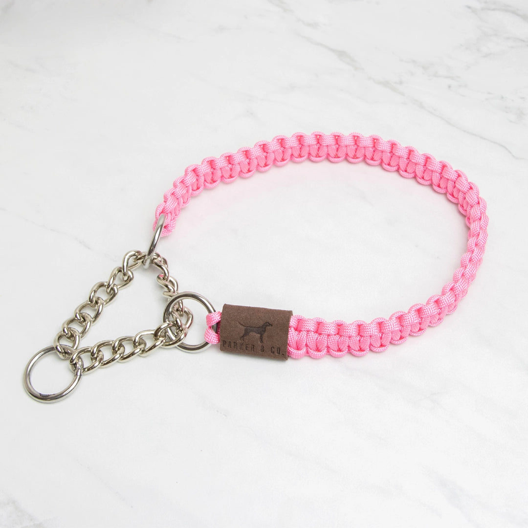 Paracord Martingale Collar- 5 Sizes- Multiple Colours- Model #7121
