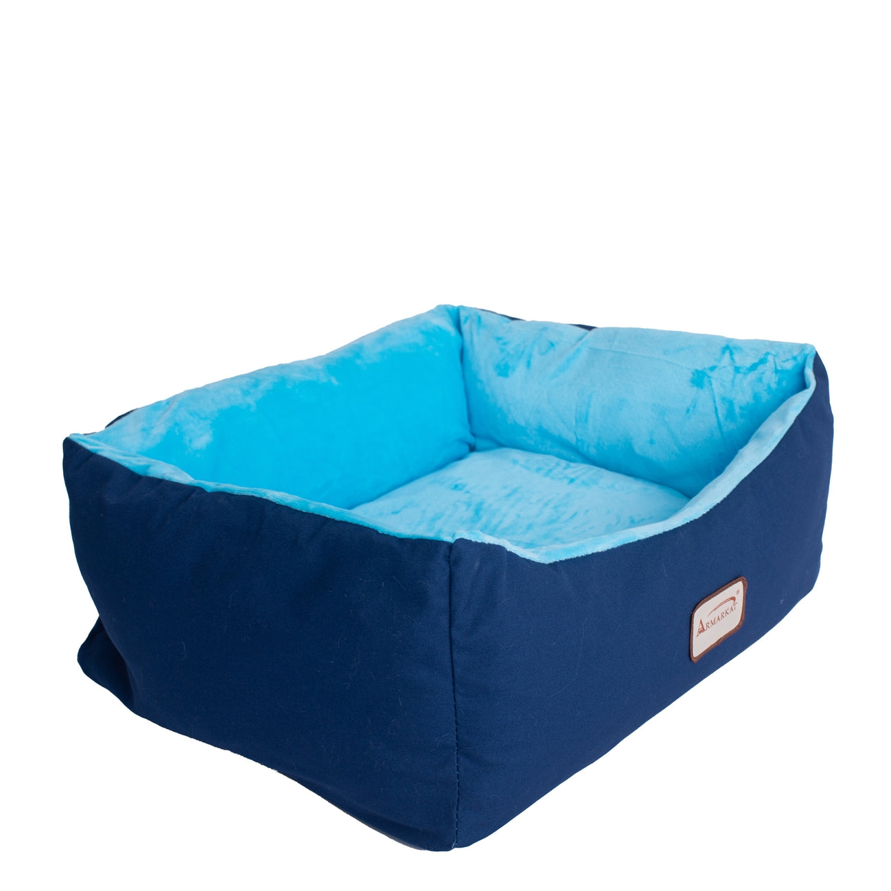 Navy Sky Blue Cat Bed Small Pet Bed- Model C09