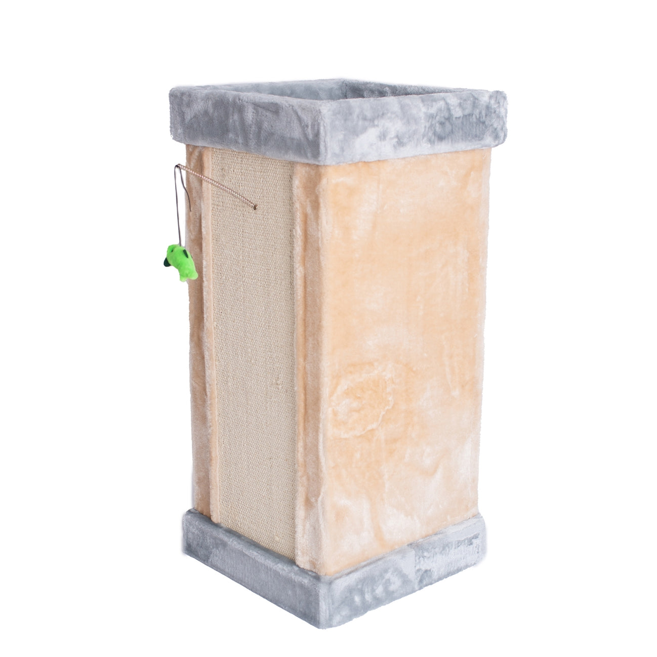 Real Wood Double Condo Cat House with Carpet- Model X3203