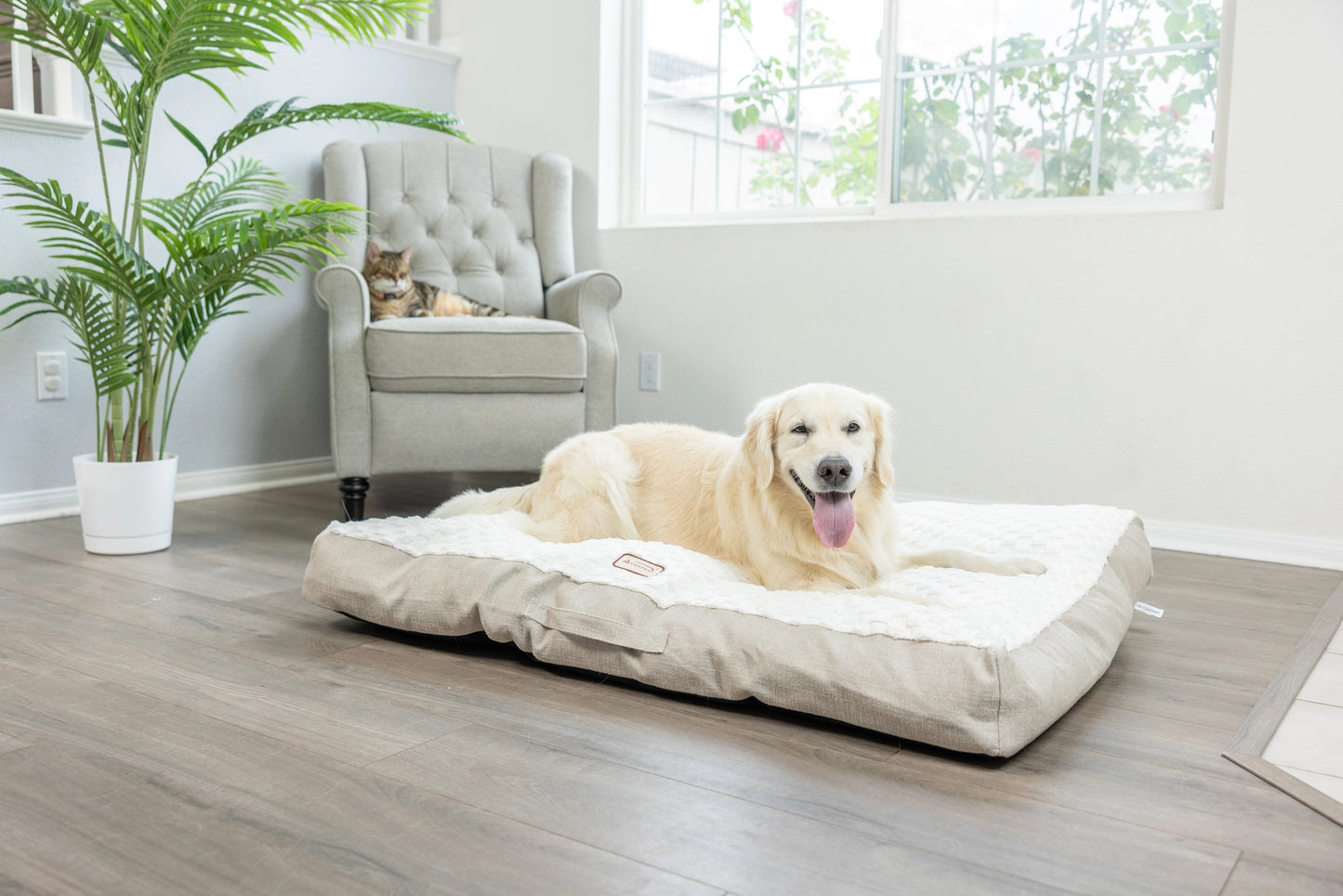 Textured Waterproof Dog Mat With Carry Handle- Large or XL- Model m12