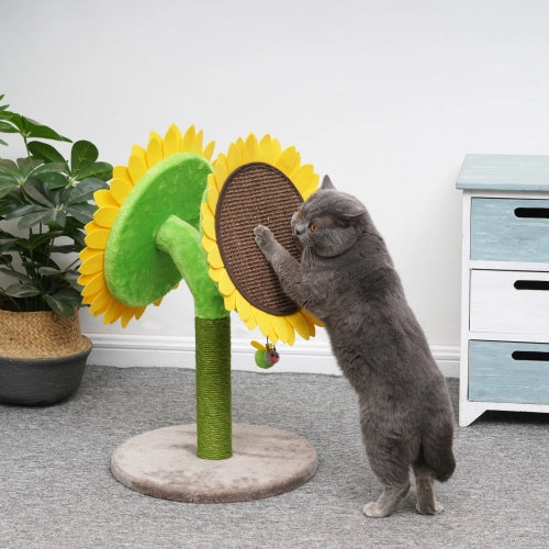 Bloom Double Sunflower Scratching Post- Model PP220141