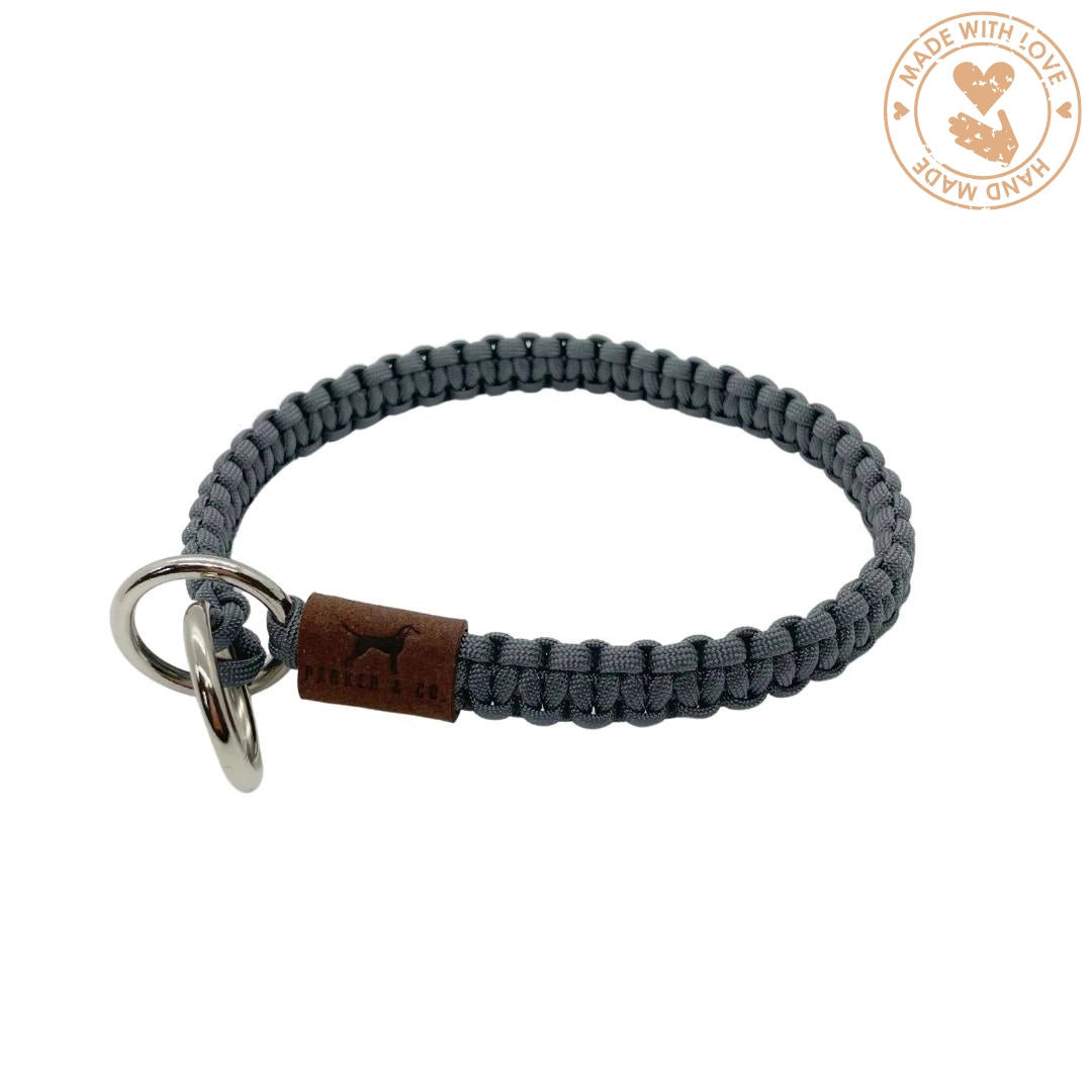 Paracord Slip Collar- 5 Sizes- Multiple Colours- Model #7444
