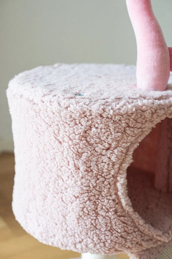 Catry Flamingo Cat Tree with Scratching Ramp- Model CT210540