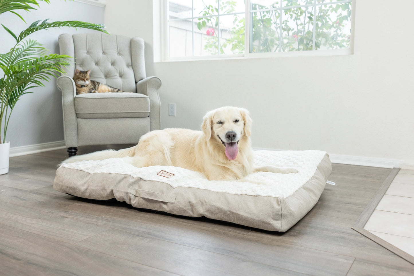 Textured Waterproof Dog Mat With Carry Handle- Large or XL- Model m12