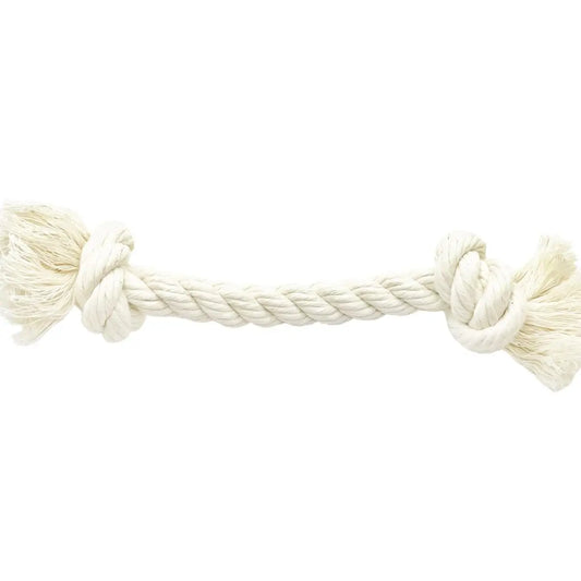 Cotton Rope Bone Toy- Made in Canada- 3 Sizes- Model #7425