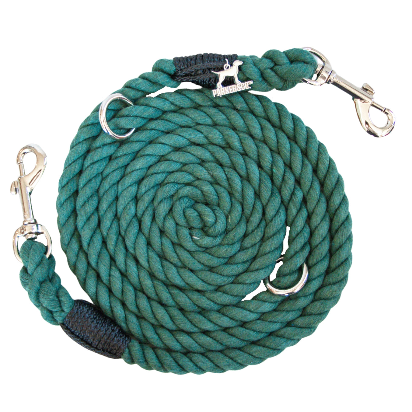 6 or 8 Ft Hands-Free Cotton Rope Dog Leash- Model #7322