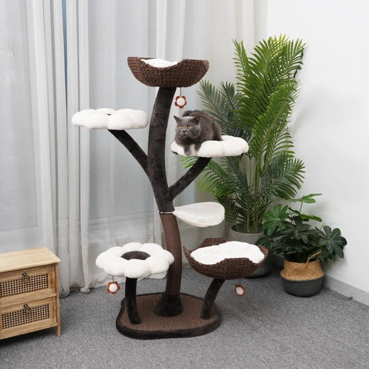 Catry Blossom 6 Level Cat Tree 59"- Model CT220348