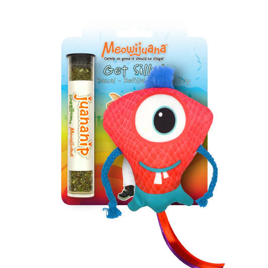 Get Silly Refillable Ruby Rascal Catnip Cat Toy- Model #714929801654