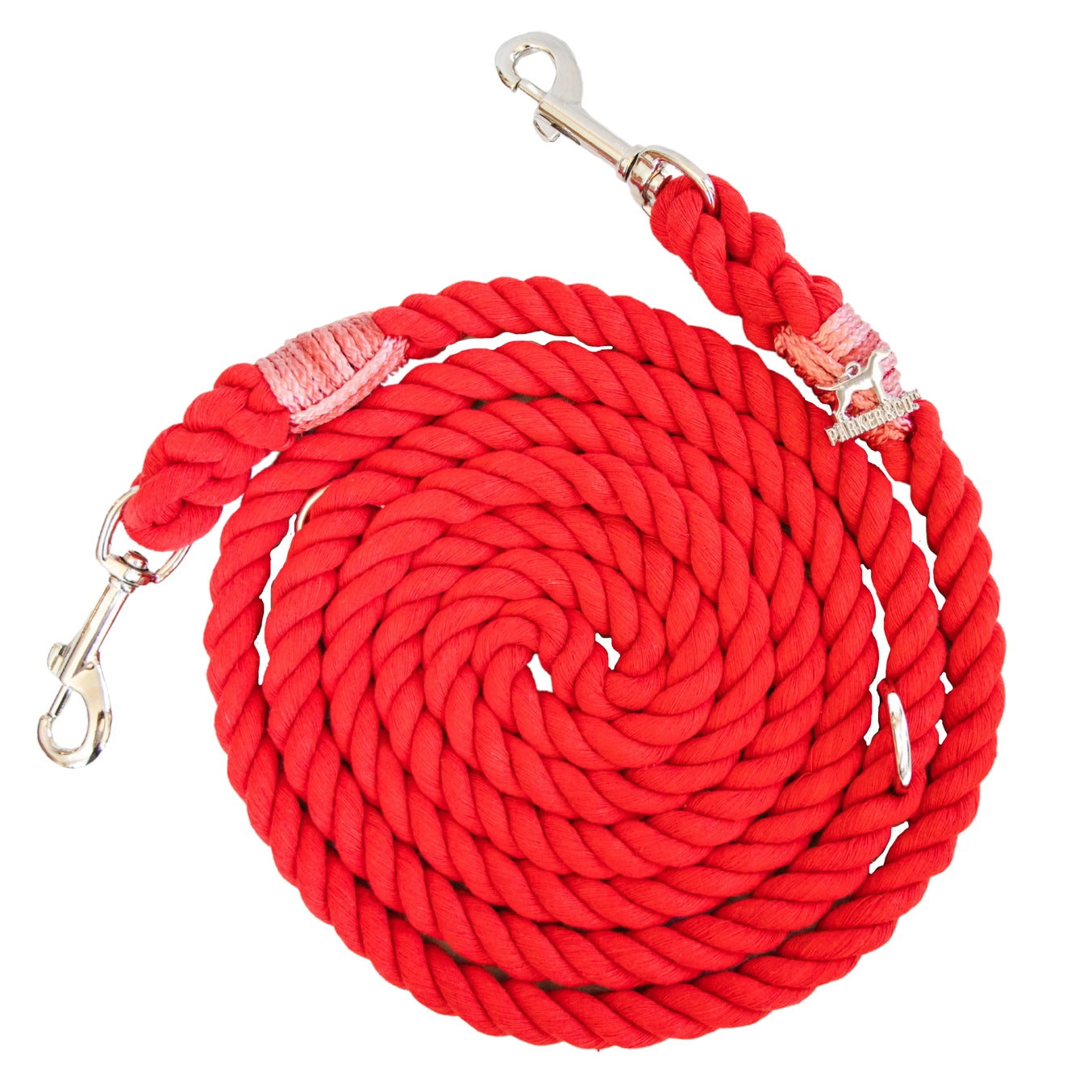 6 or 8 Ft Hands-Free Cotton Rope Dog Leash- Model #7322