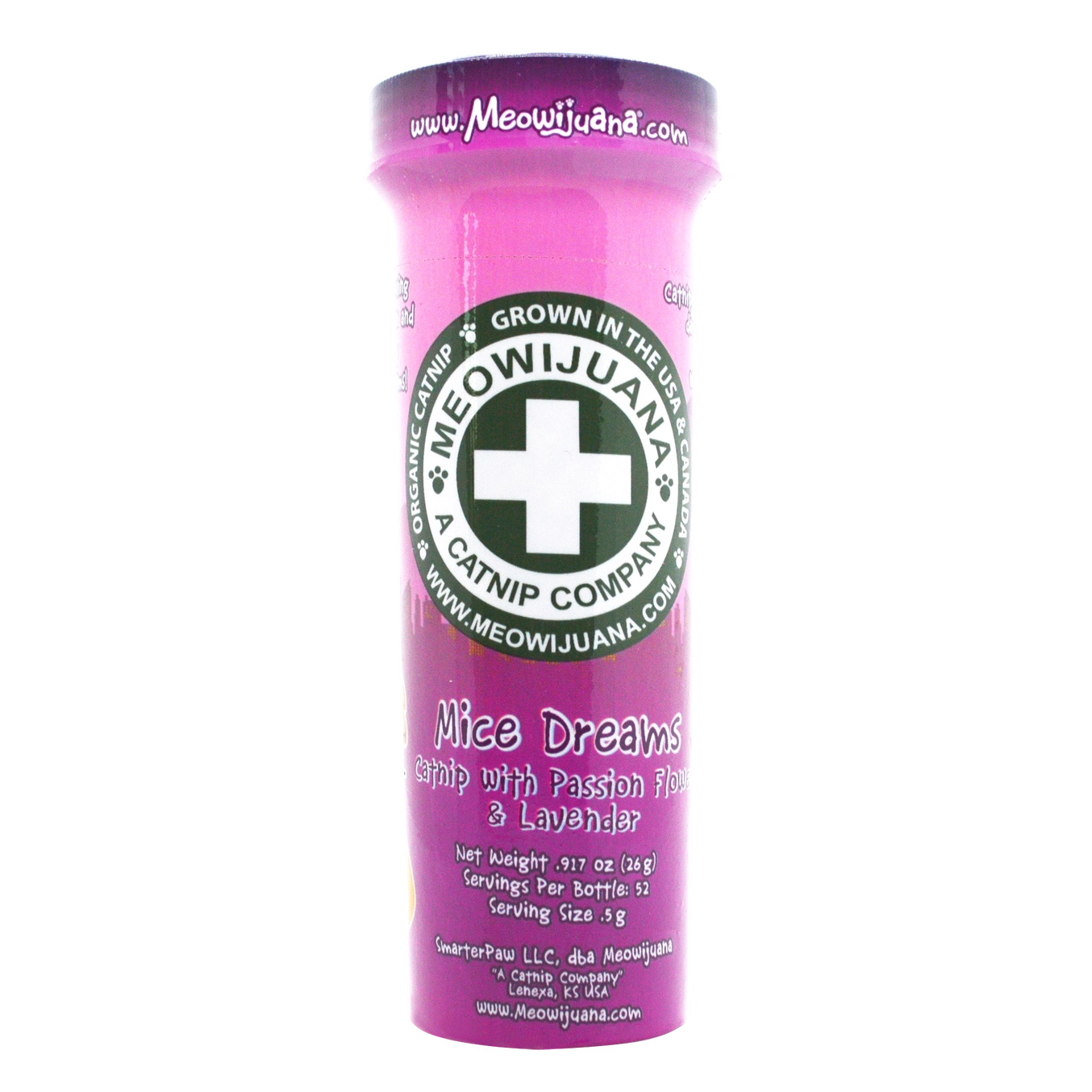 Mice Dreams - Passion Flower, Lavender, and Catnip Blend- Model #714929800251