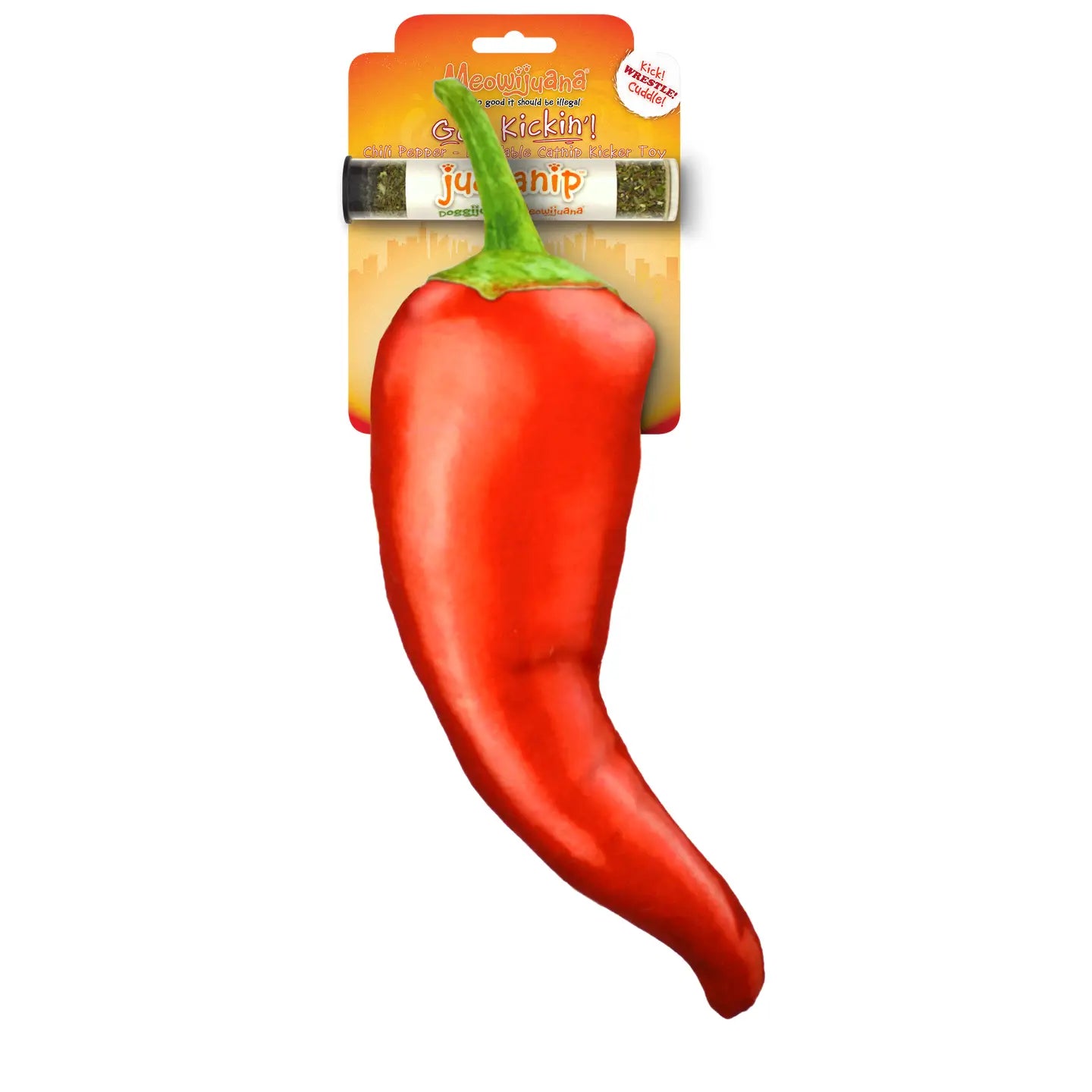 Get Kickin' Refillable Chili Pepper Kicker- Model #714929802040