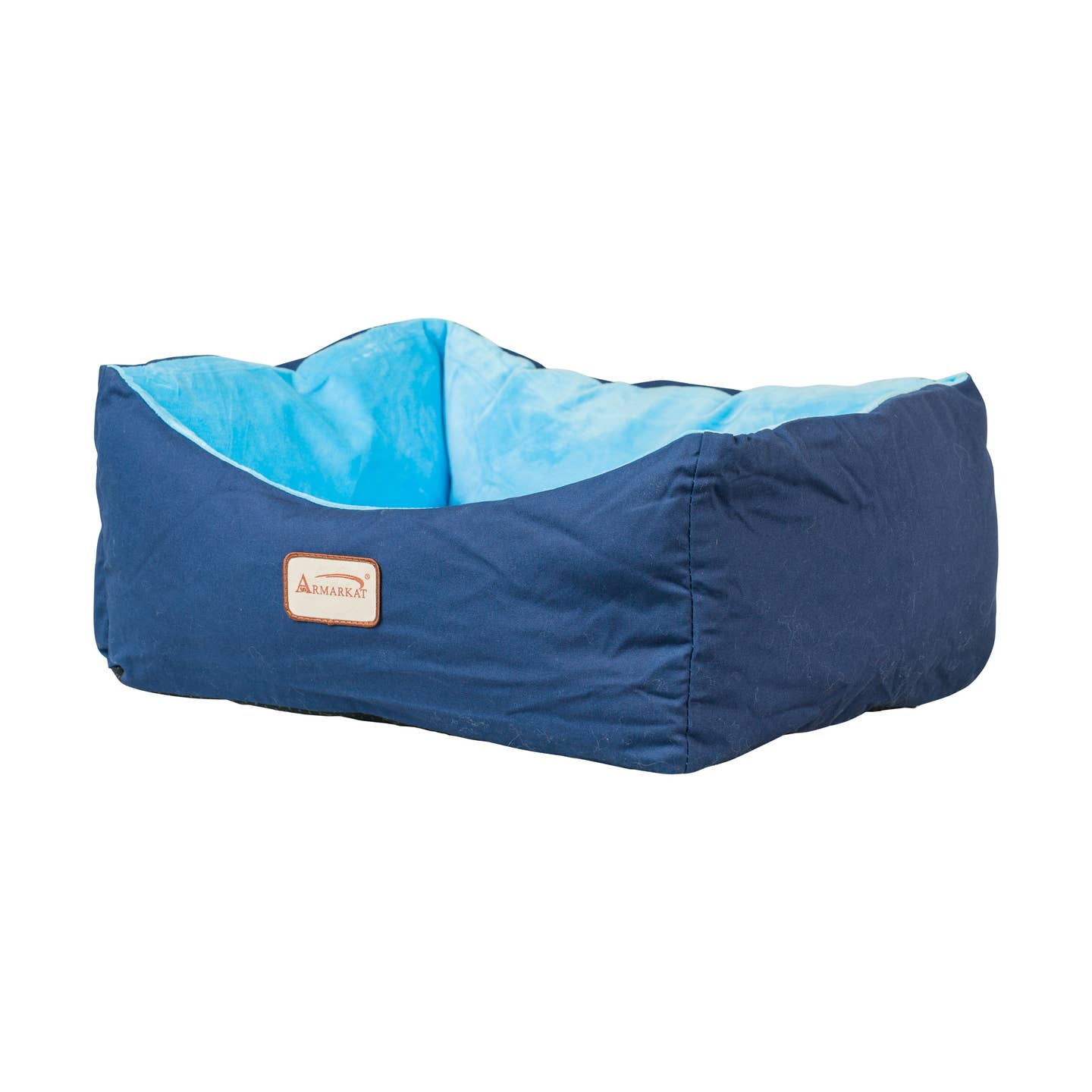 Navy Sky Blue Cat Bed Small Pet Bed- Model C09