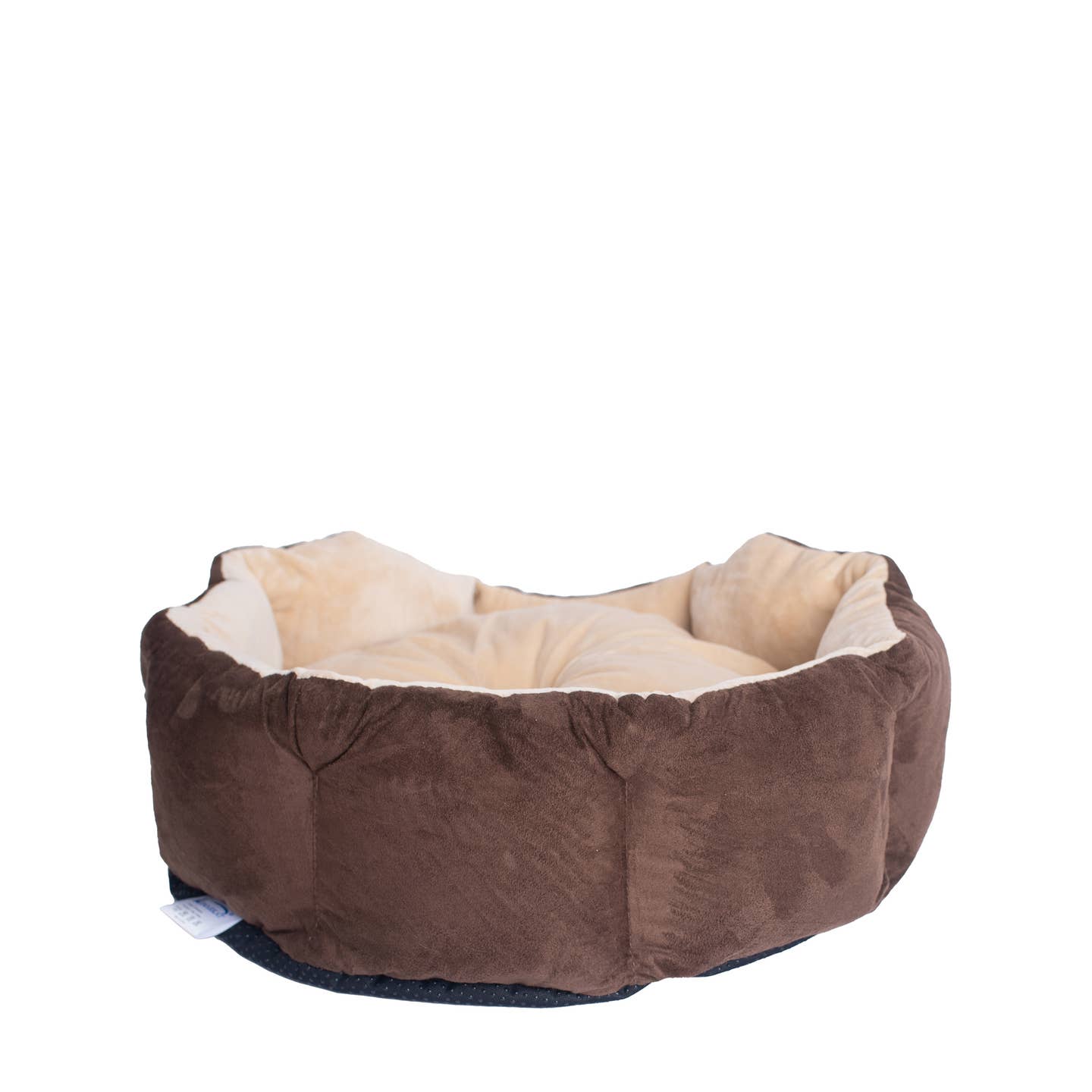 Cozy Mocha Beige Pet Bed For Cats & Small Dogs- Model C01HKF