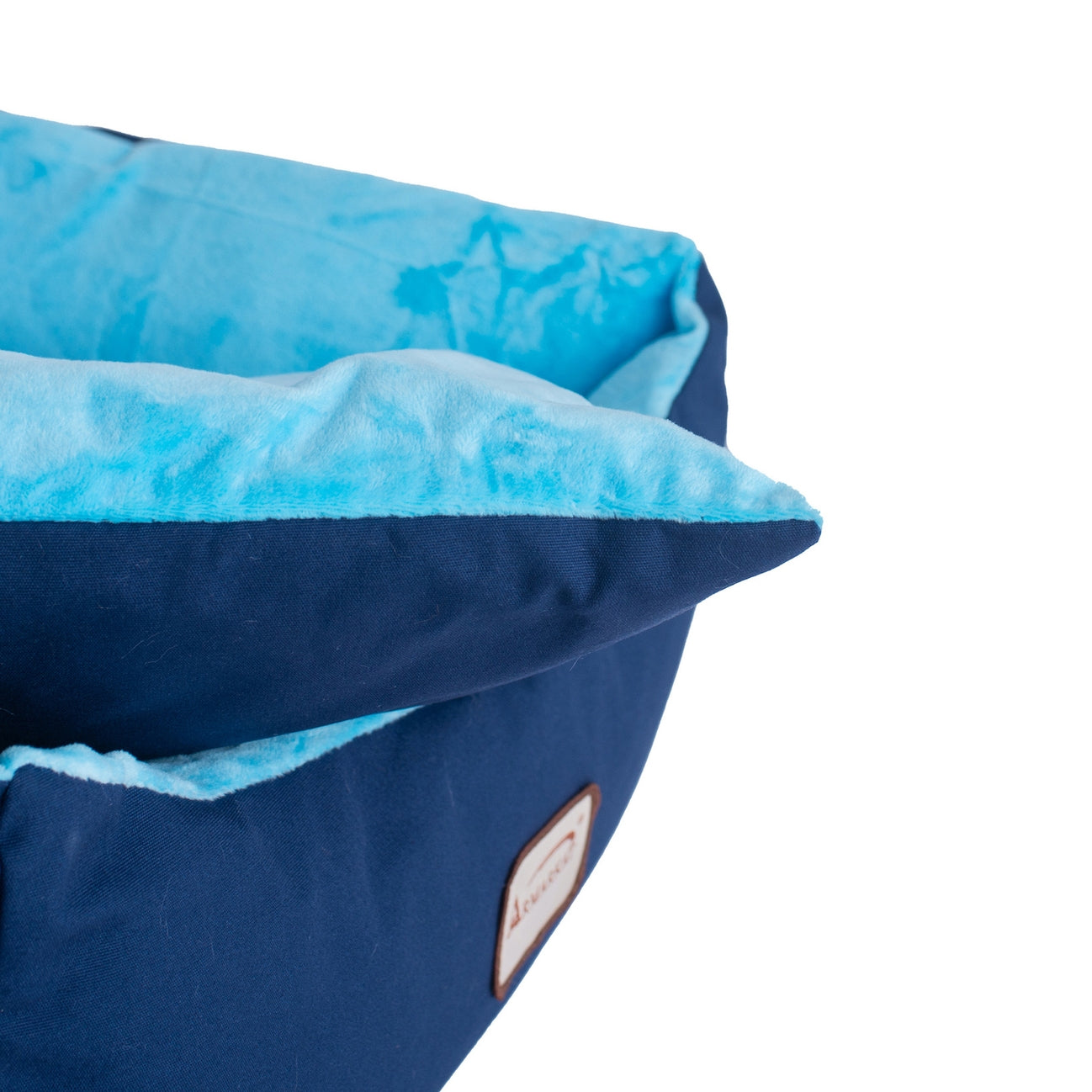 Navy Sky Blue Cat Bed Small Pet Bed- Model C09
